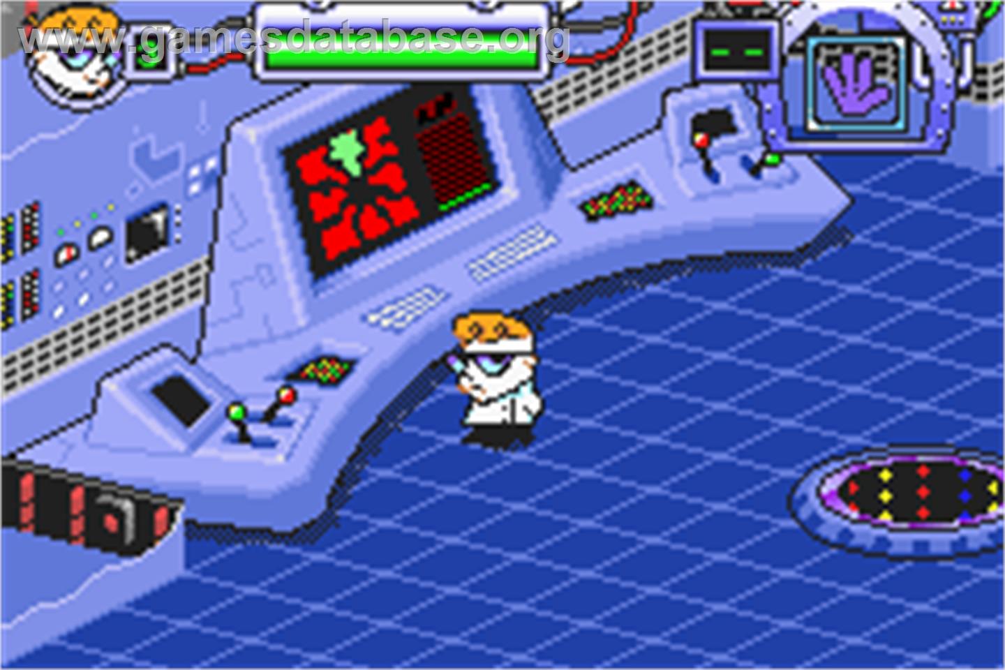 Dexter's Laboratory - Deesaster Strikes ! - Nintendo Game Boy Advance - Artwork - In Game