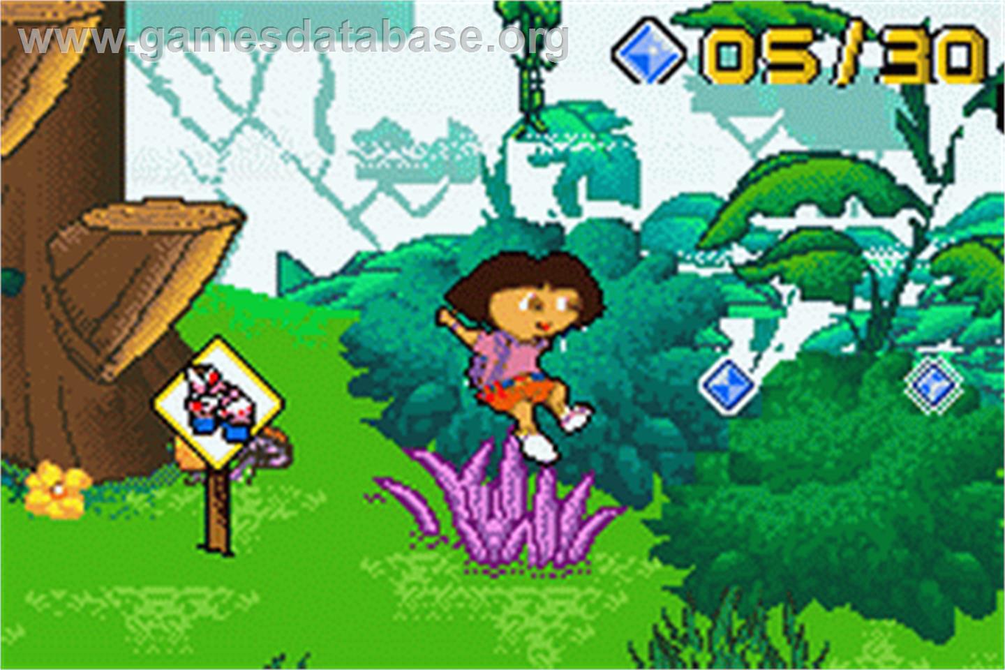 Dora The Explorer - Super Spies - Nintendo Game Boy Advance - Artwork - In Game