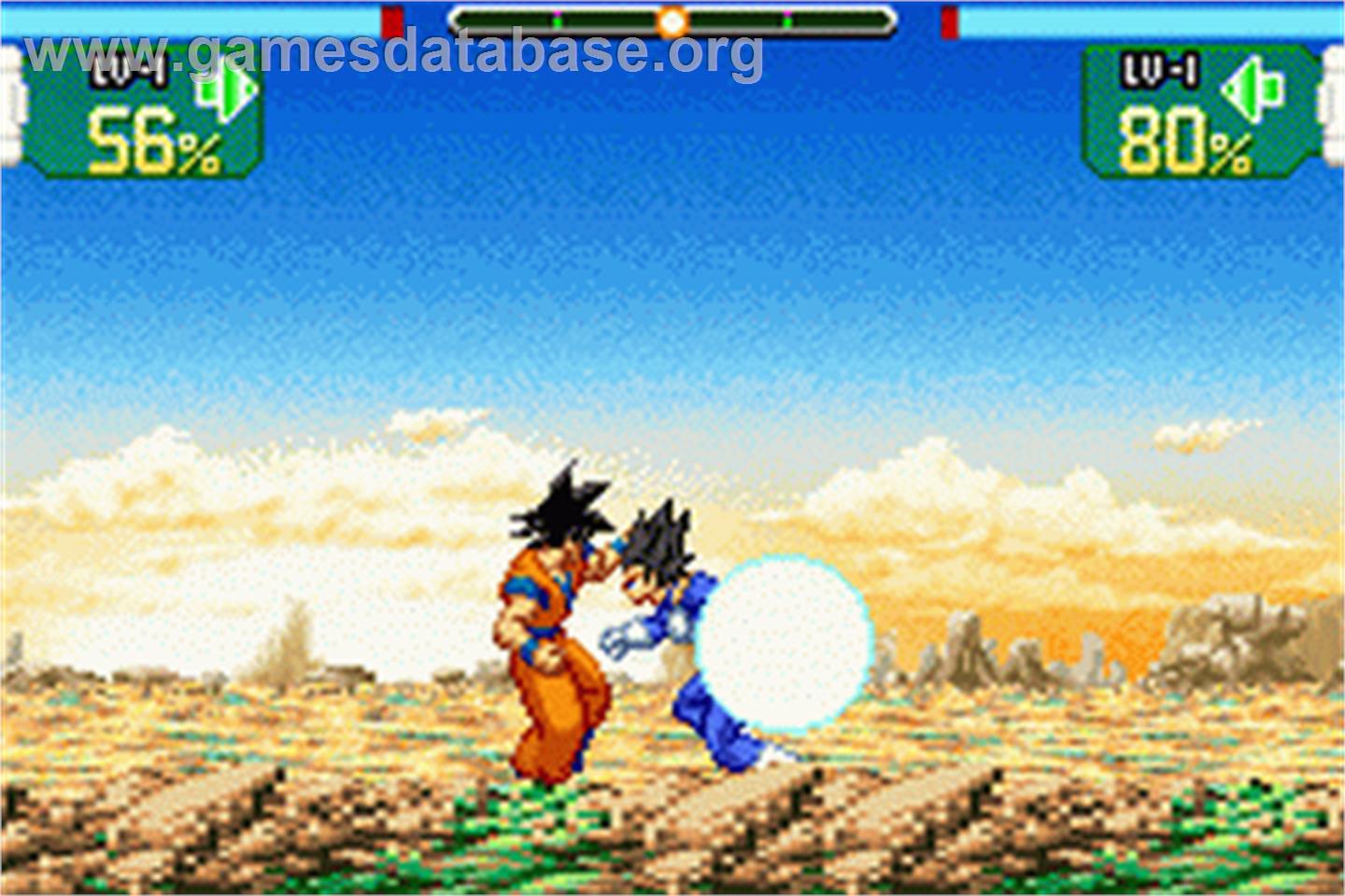 Dragon Ball Z - Supersonic Warriors - Nintendo Game Boy Advance - Artwork - In Game