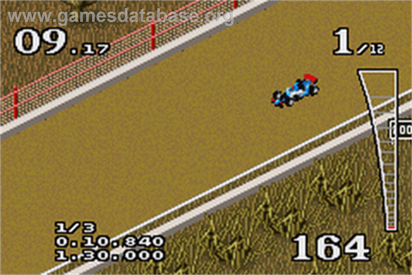 Driven - Nintendo Game Boy Advance - Artwork - In Game