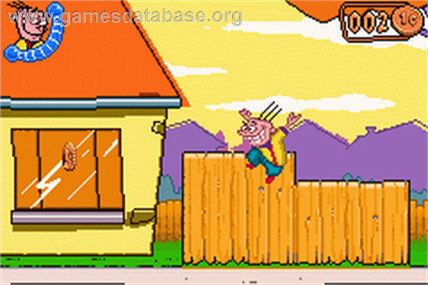 Ed Edd'n Eddy - The Mis-Edventures - Nintendo Game Boy Advance - Artwork - In Game