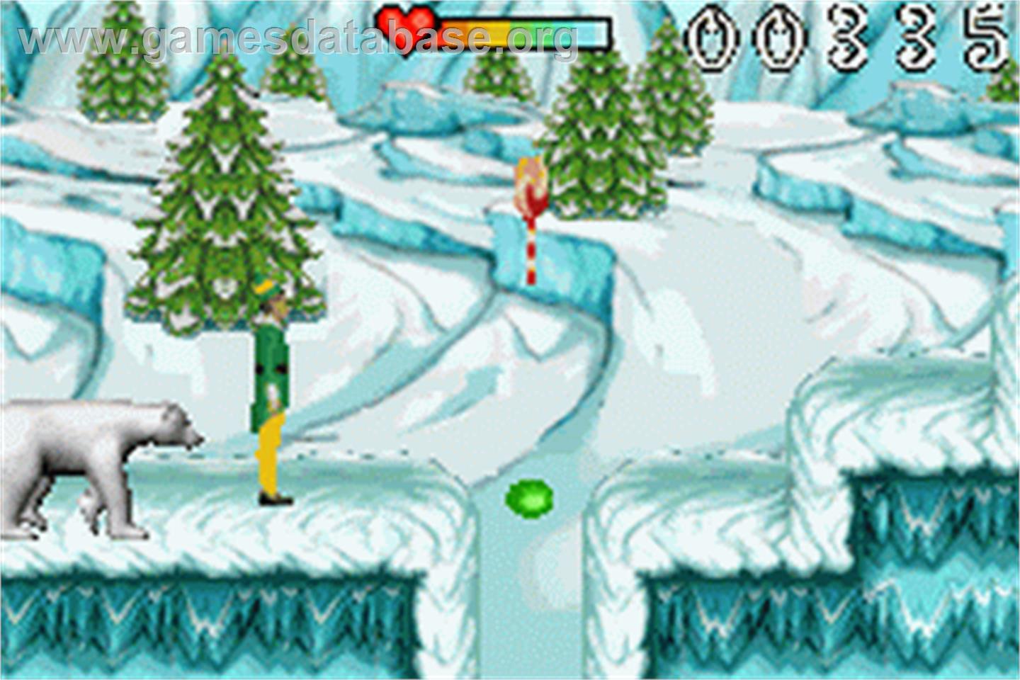 Elf - The Movie - Nintendo Game Boy Advance - Artwork - In Game
