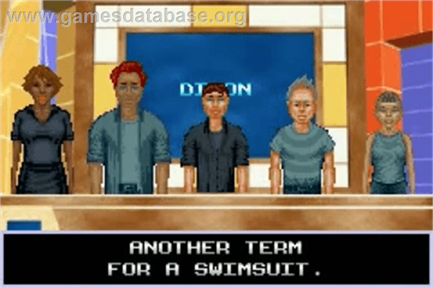 Family Feud - Nintendo Game Boy Advance - Artwork - In Game