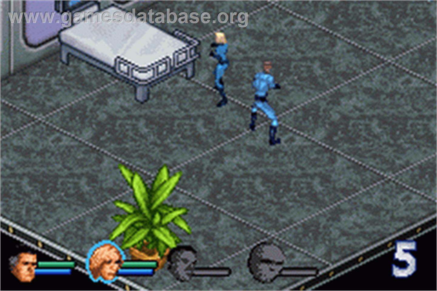 Fantastic 4 - Nintendo Game Boy Advance - Artwork - In Game