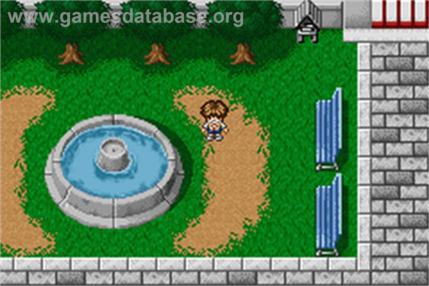 Gakkou No Kaidan - Hyakuyoubako No Fuuin - Nintendo Game Boy Advance - Artwork - In Game