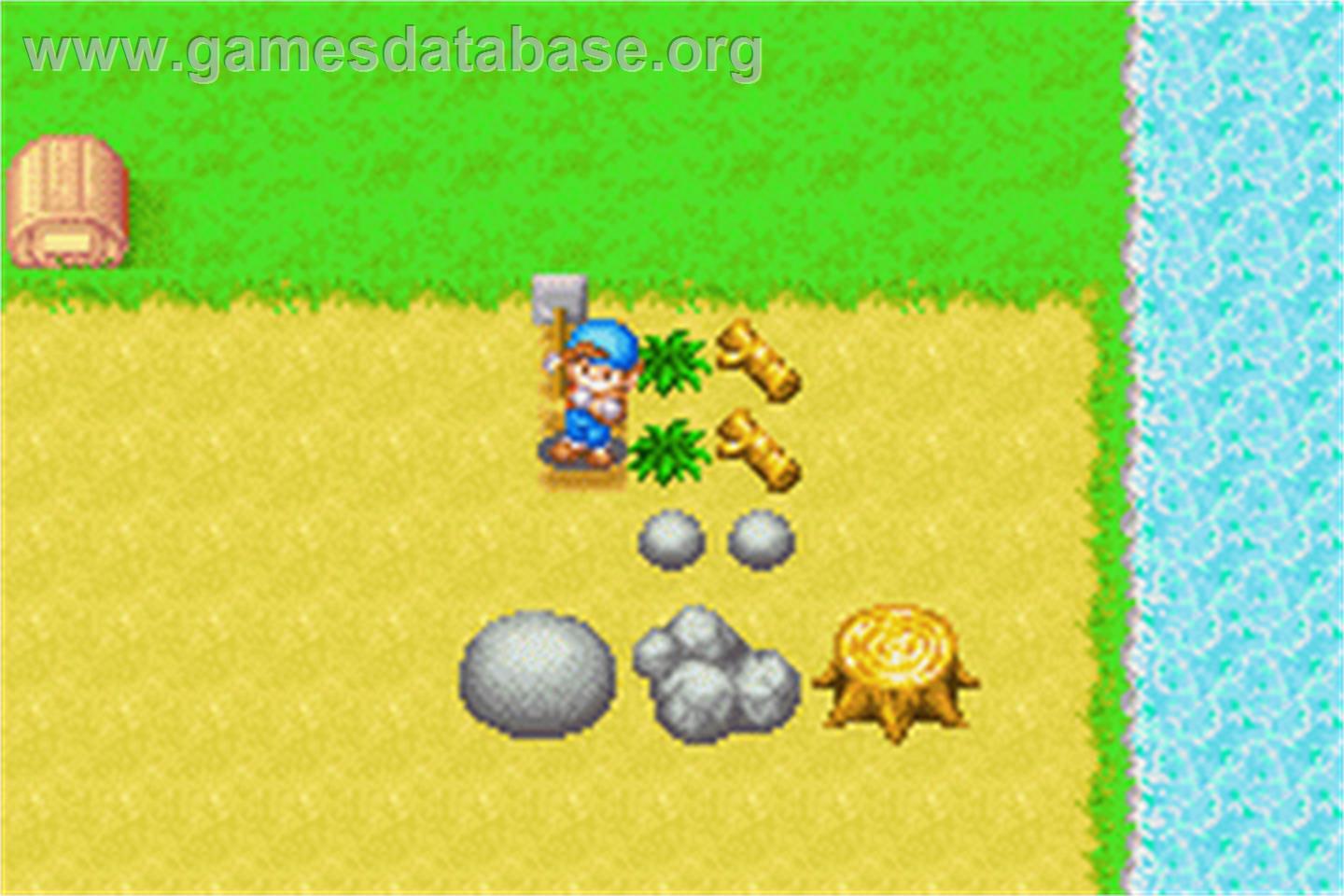 Harvest Moon - Friends Of Mineral Town - Nintendo Game Boy Advance - Artwork - In Game
