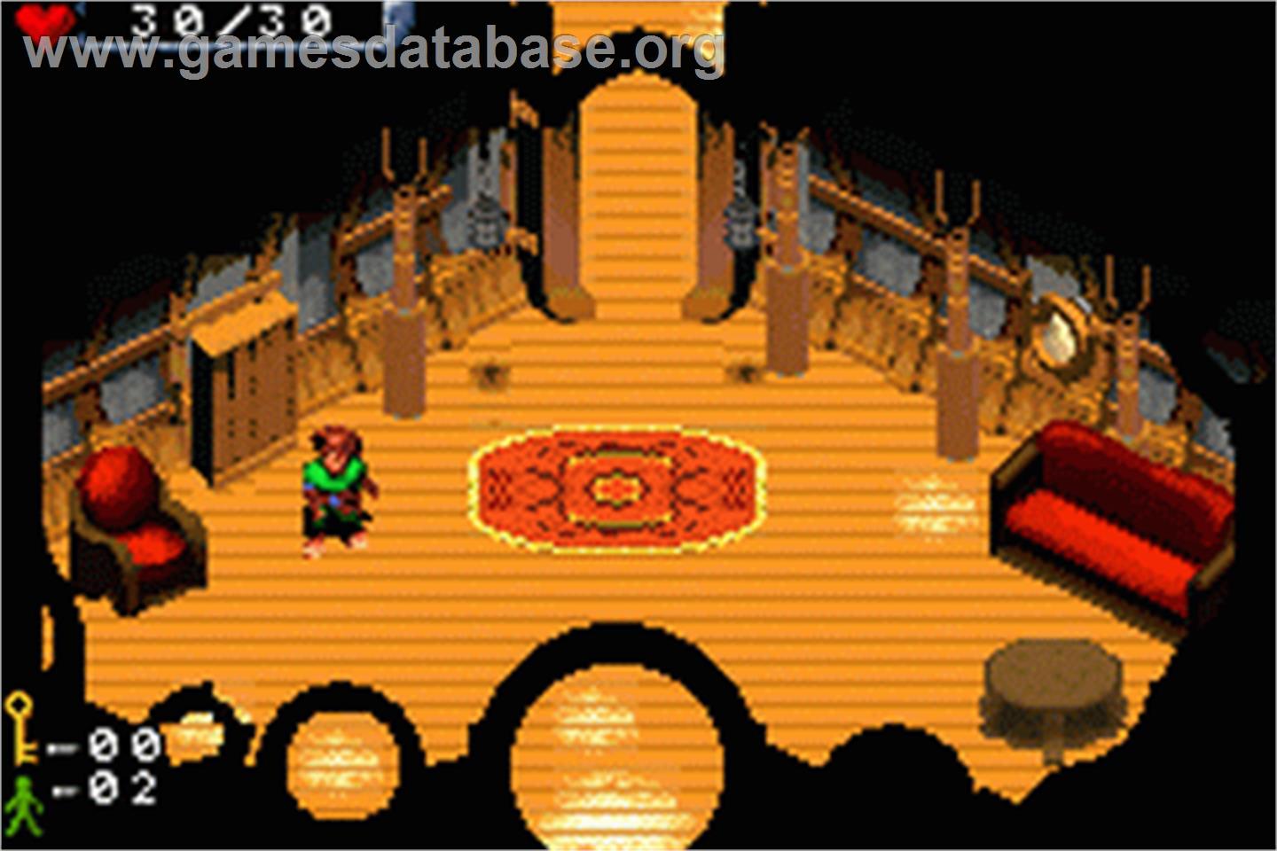 Hobbit, The - Nintendo Game Boy Advance - Artwork - In Game