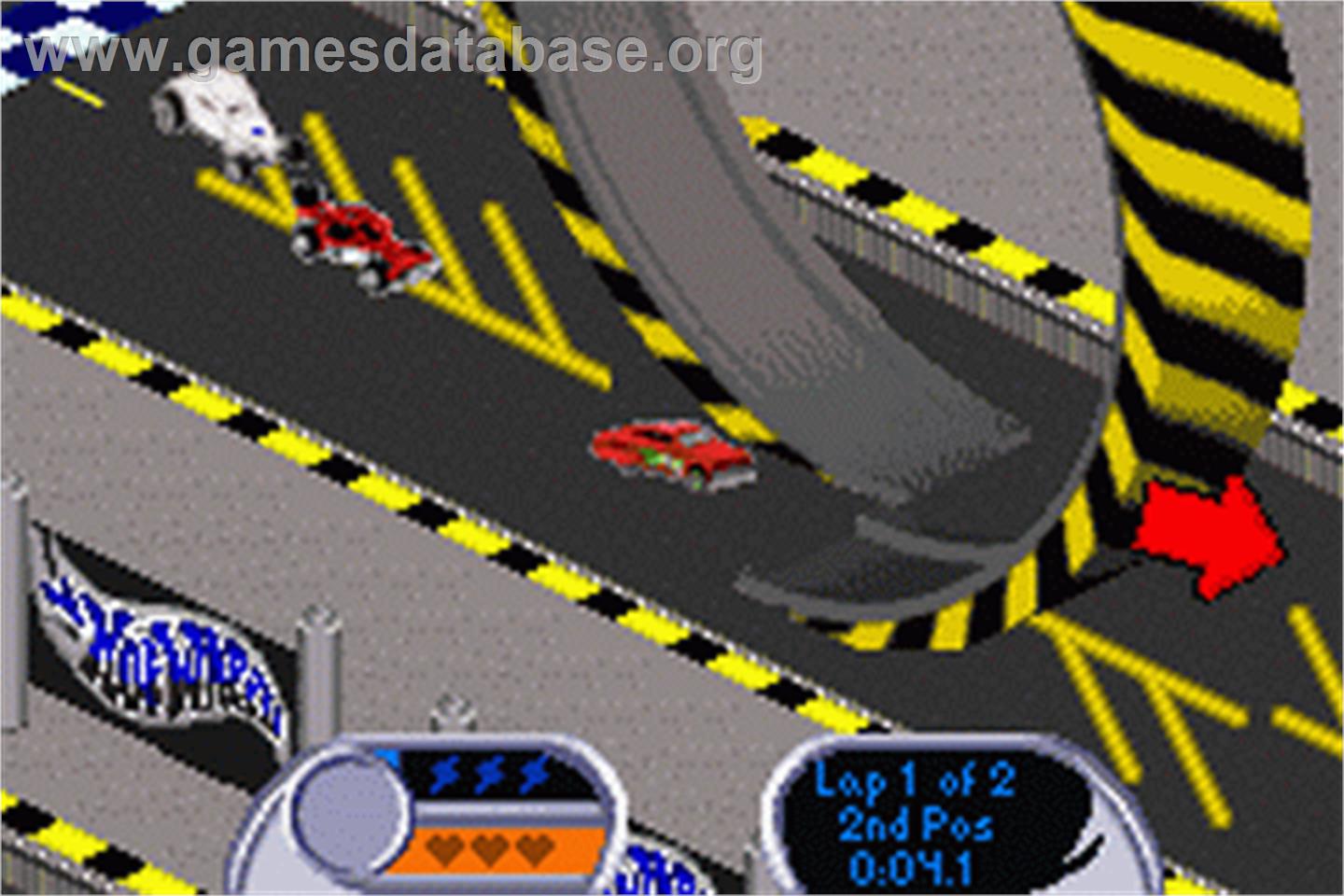 Hot Wheels - Velocity X - Nintendo Game Boy Advance - Artwork - In Game