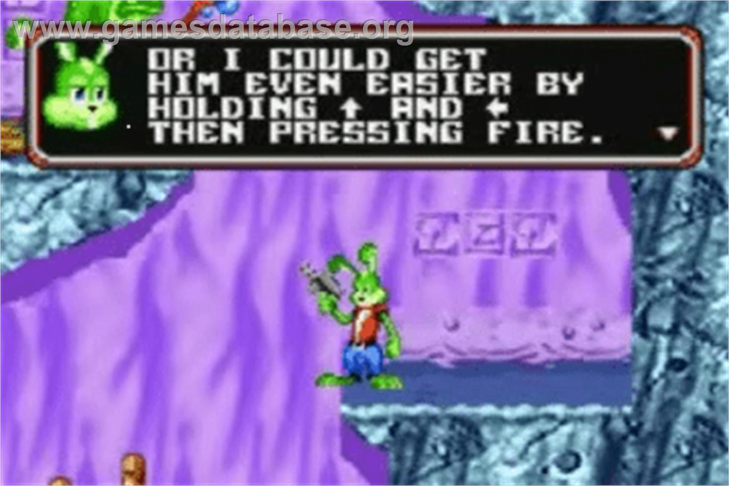 Jazz Jackrabbit - Nintendo Game Boy Advance - Artwork - In Game