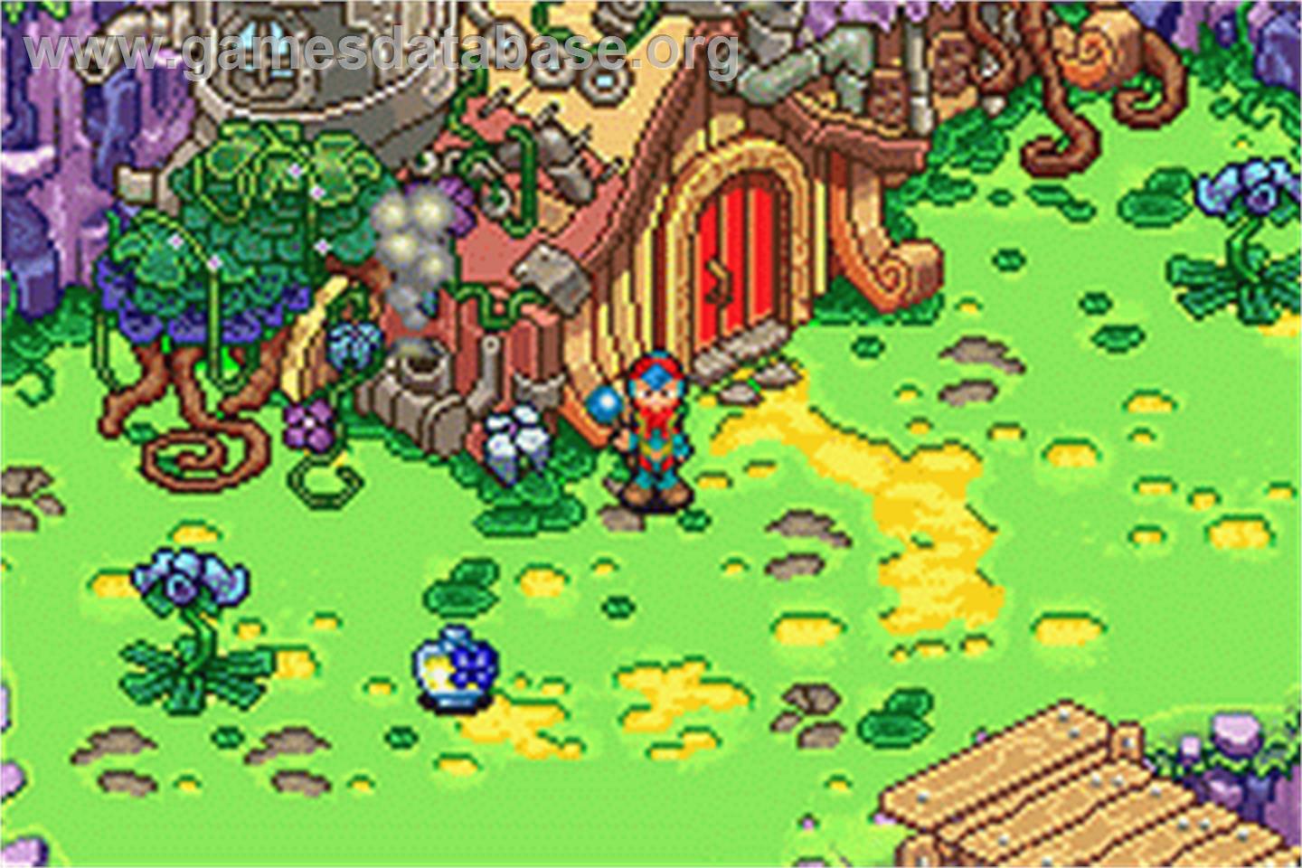 Juka and the Monophonic Menace - Nintendo Game Boy Advance - Artwork - In Game