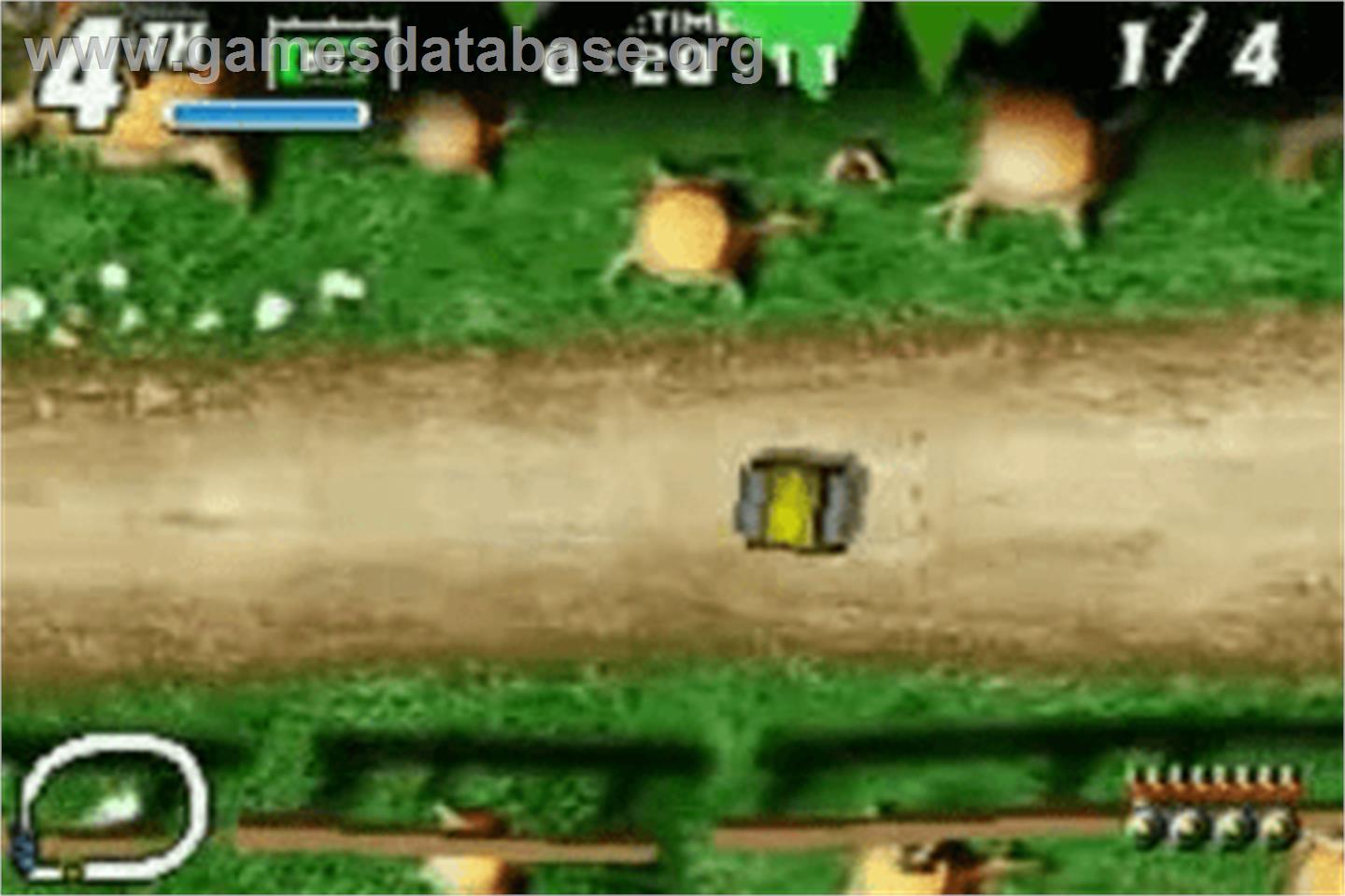 Karnaaj Rally - Nintendo Game Boy Advance - Artwork - In Game