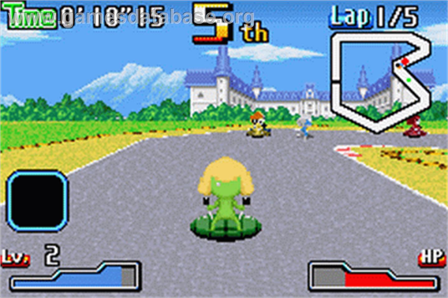 Keroro Gunsou - Taiketsu! Gekisou Keronprix Daisakusen De Arimasu!! - Nintendo Game Boy Advance - Artwork - In Game