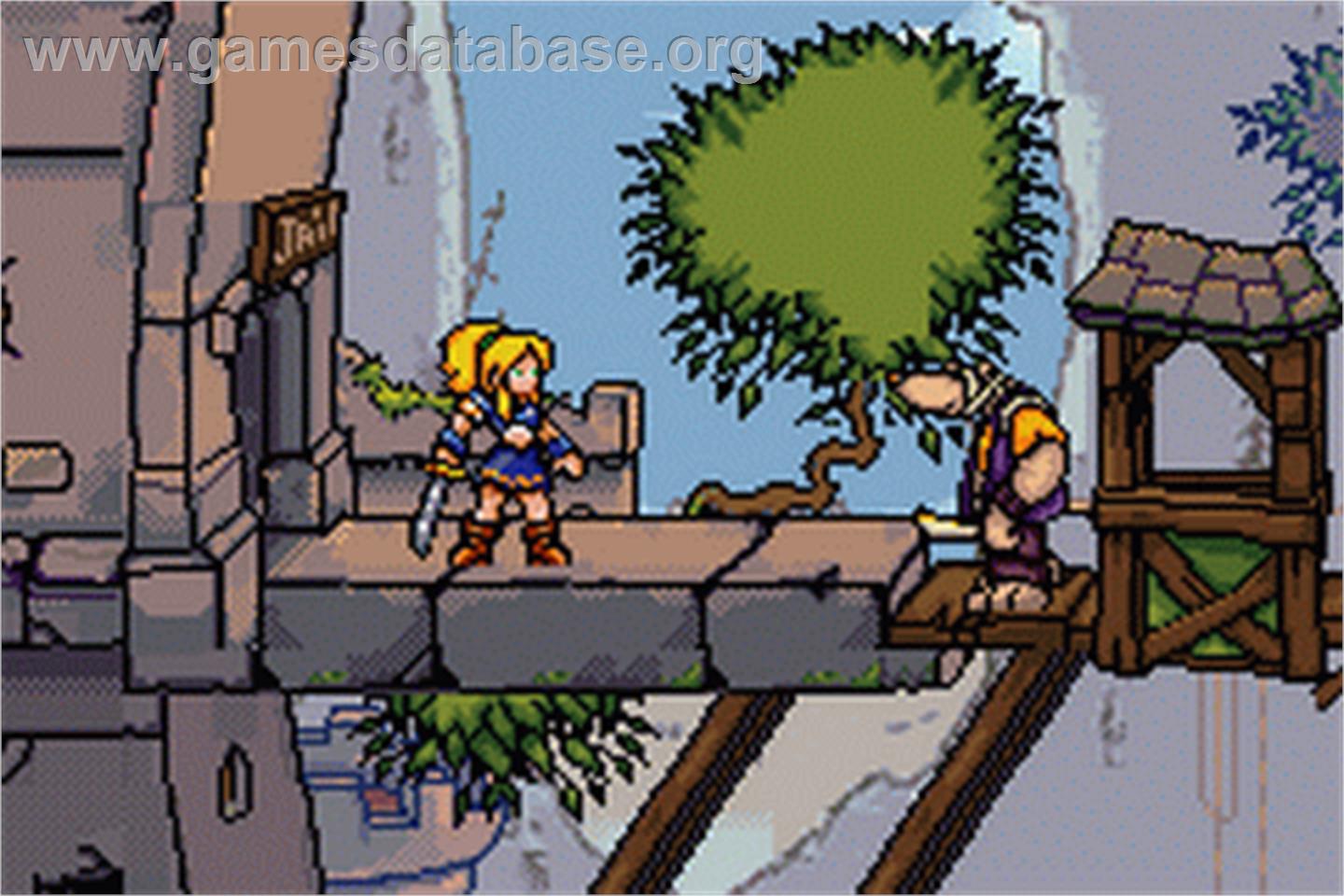 Lady Sia - Nintendo Game Boy Advance - Artwork - In Game