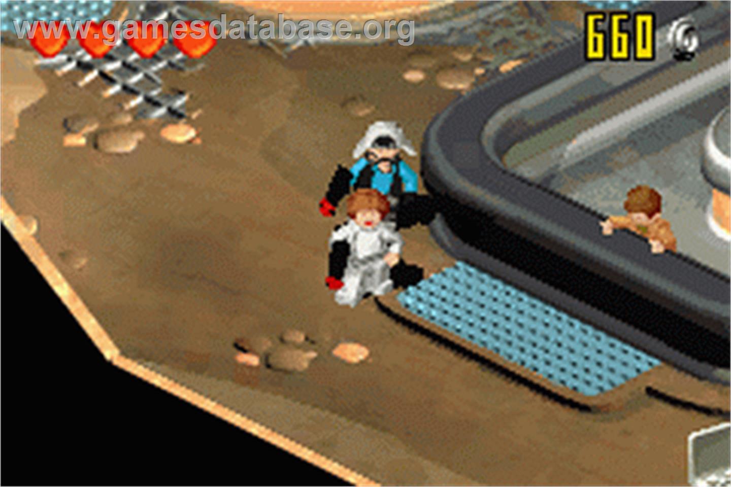 Lego Star Wars 2 - The Original Trilogy - Nintendo Game Boy Advance - Artwork - In Game