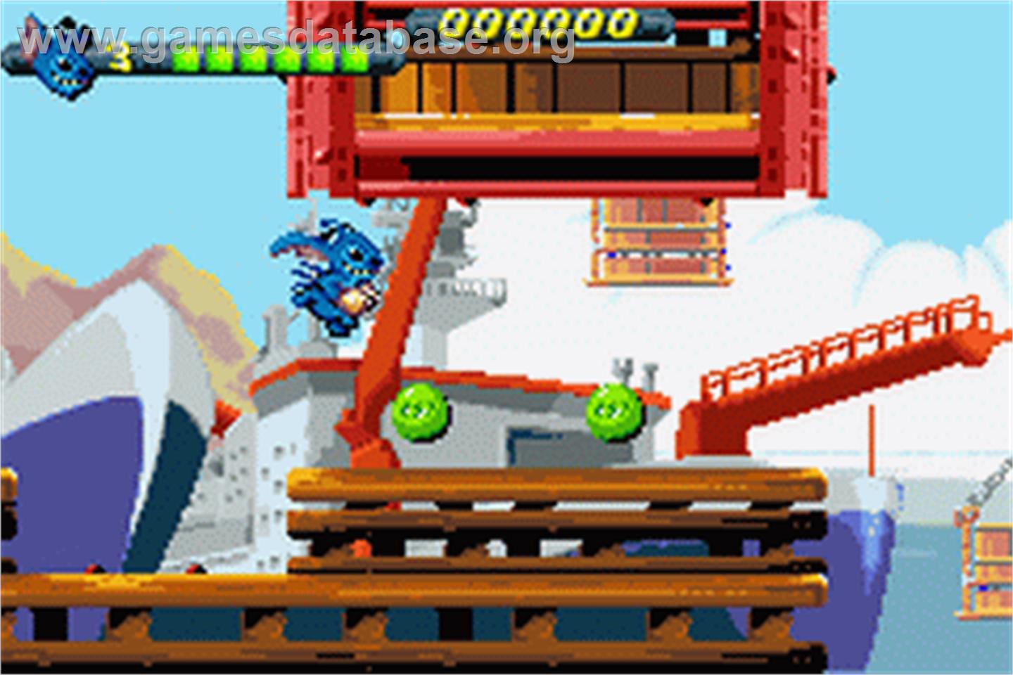 Lilo & Stitch 2: Hamsterviel Havoc - Nintendo Game Boy Advance - Artwork - In Game