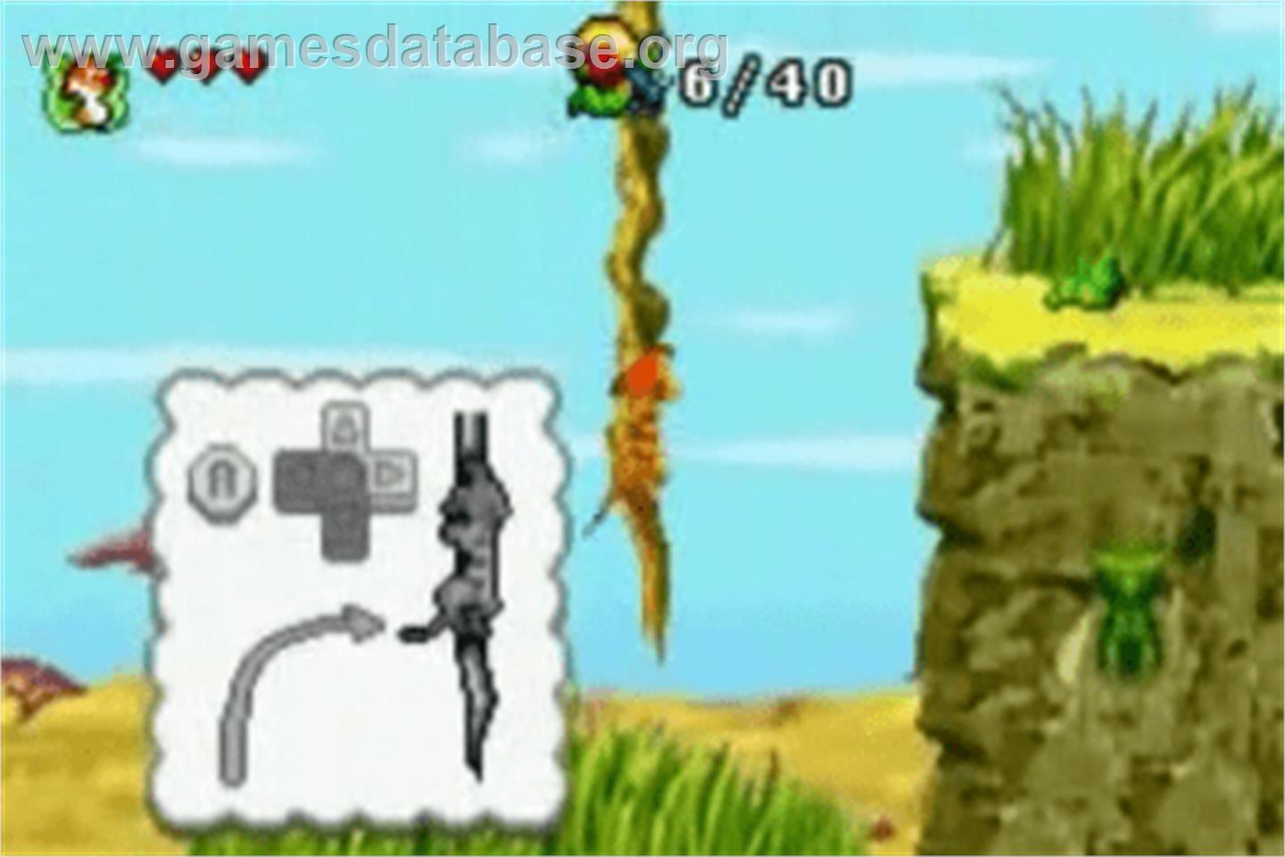 Lion King ,The - Nintendo Game Boy Advance - Artwork - In Game