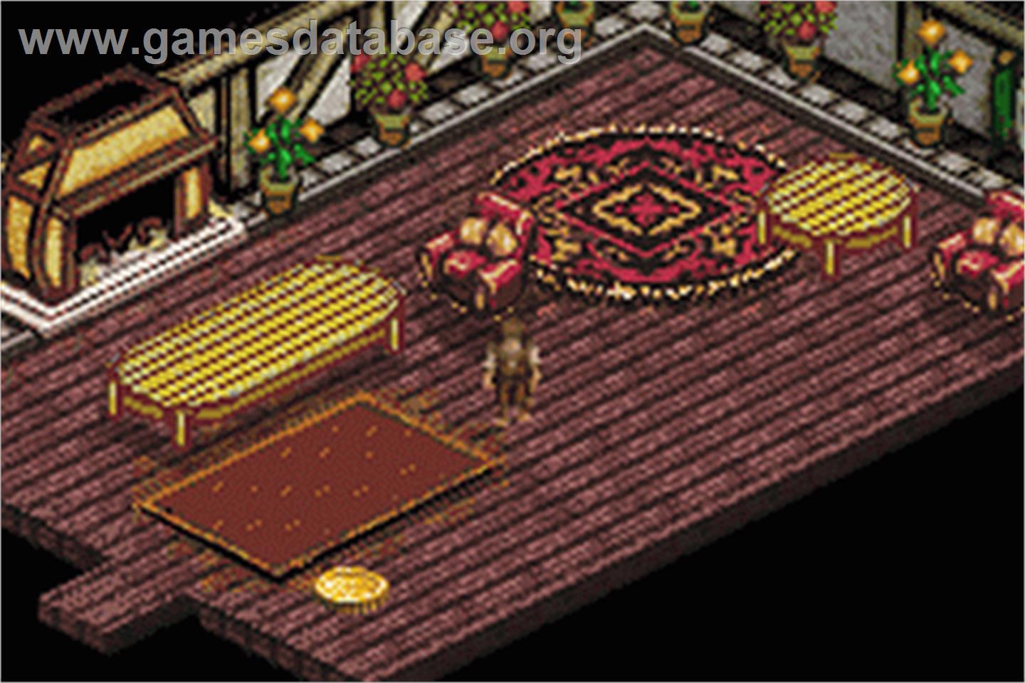 Lord Of The Rings, The - The Fellowship Of The Ring - Nintendo Game Boy Advance - Artwork - In Game