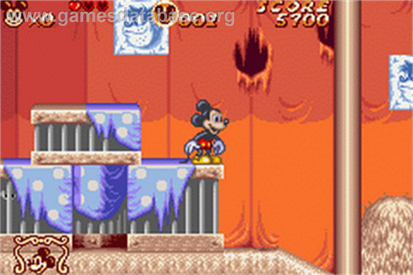 Magical Quest 2 Starring Mickey And Minnie - Nintendo Game Boy Advance - Artwork - In Game