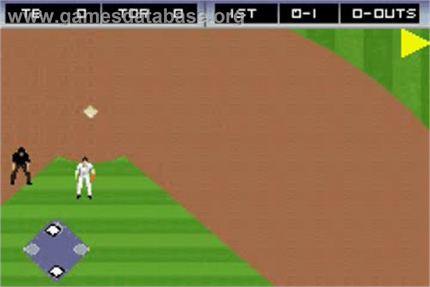Major League Baseball 2k7 - Nintendo Game Boy Advance - Artwork - In Game