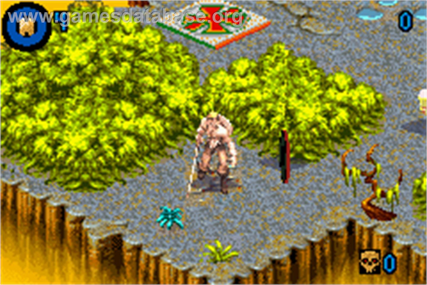 Masters of the Universe: He-Man: Power of Greyskull - Nintendo Game Boy Advance - Artwork - In Game