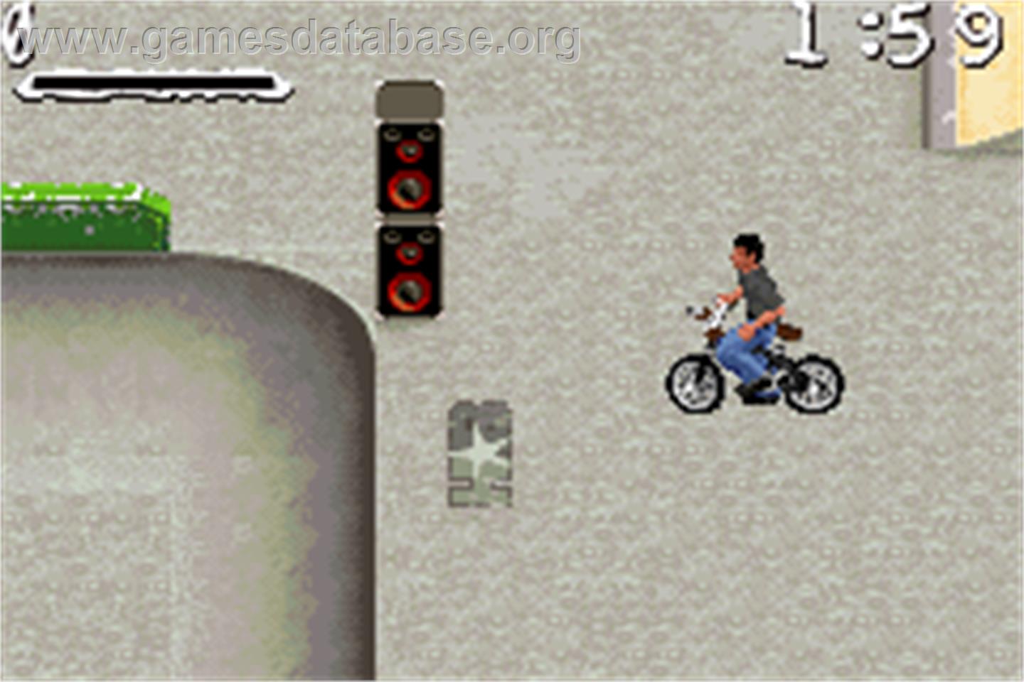 Mat Hoffman's Pro Bmx 2 - Nintendo Game Boy Advance - Artwork - In Game