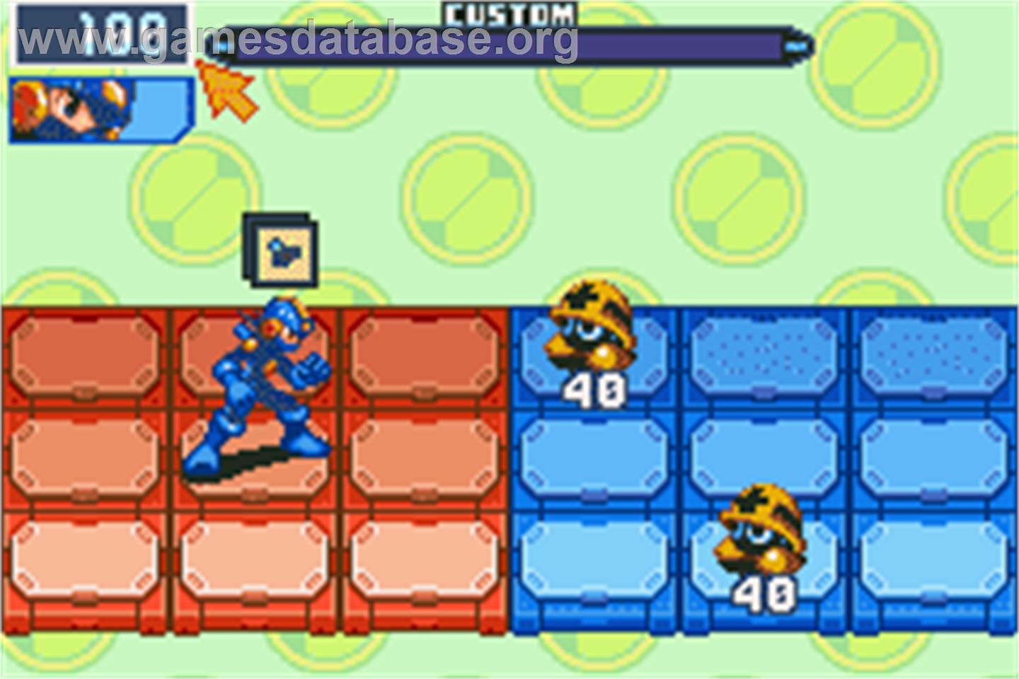 Mega Man Battle Network 6: Cybeast Falzar - Nintendo Game Boy Advance - Artwork - In Game