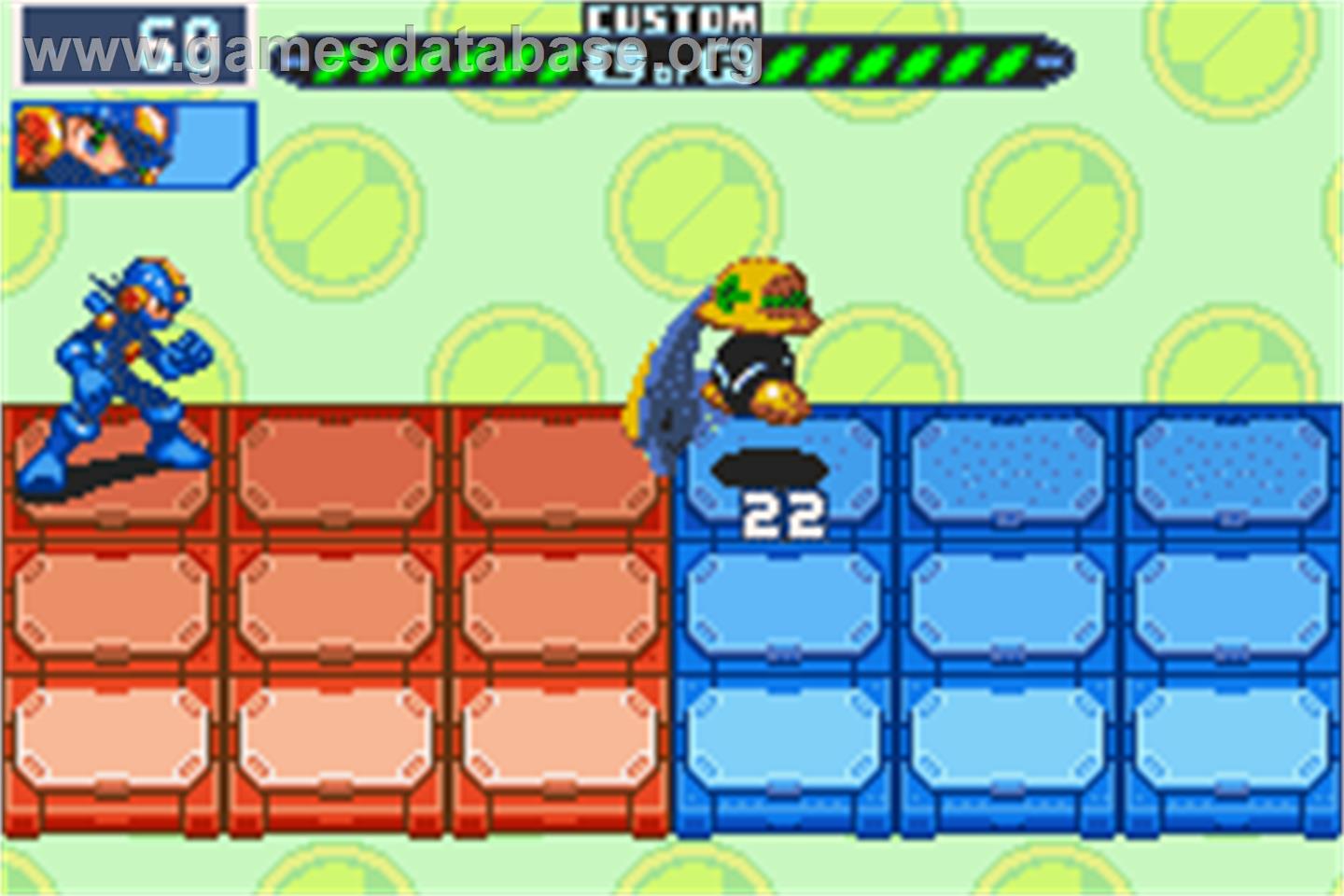 Mega Man Battle Network 6: Cybeast Gregar - Nintendo Game Boy Advance - Artwork - In Game