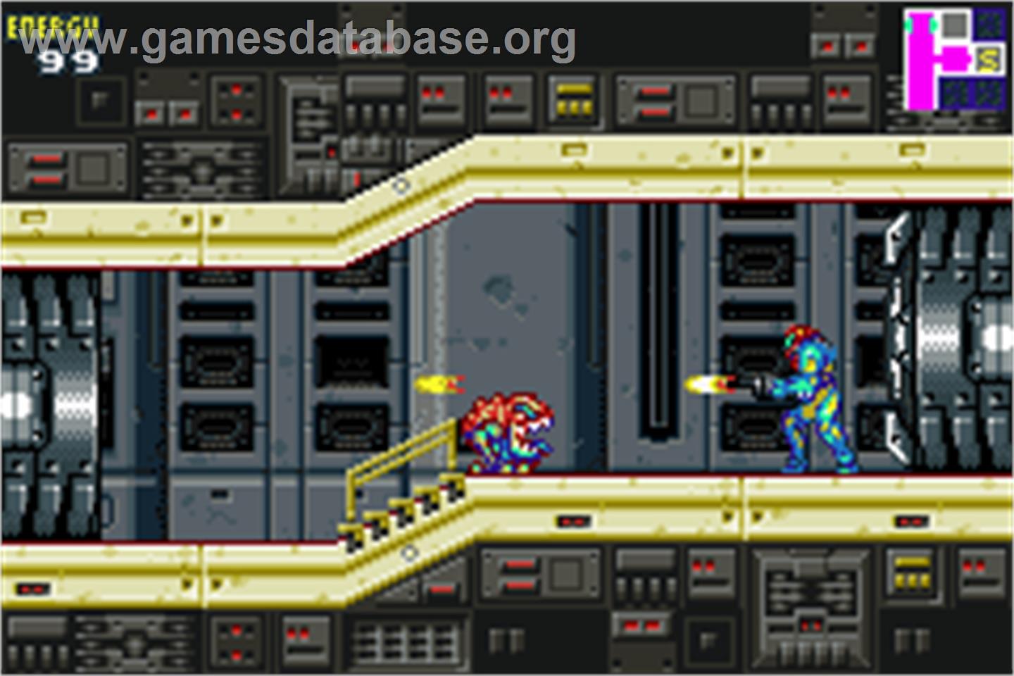 Metroid Fusion - Nintendo Game Boy Advance - Artwork - In Game