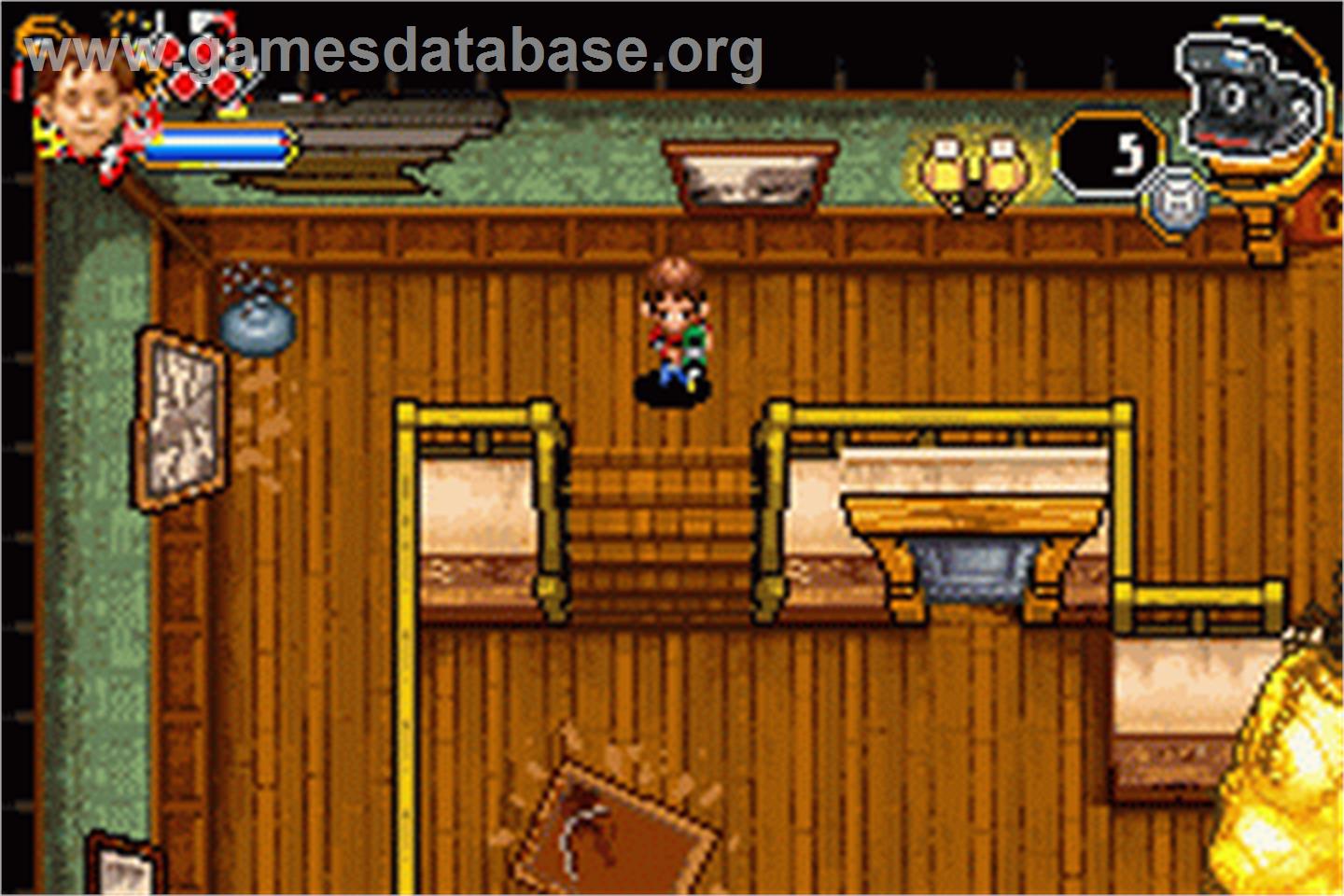 Monster House - Nintendo Game Boy Advance - Artwork - In Game