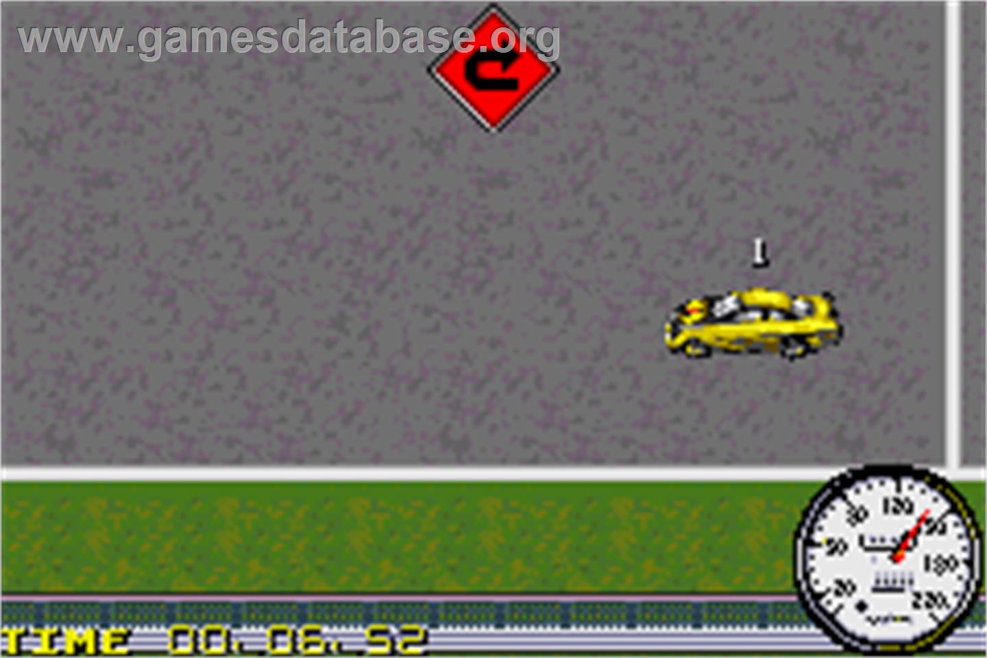 Nascar Heat 2002 - Nintendo Game Boy Advance - Artwork - In Game