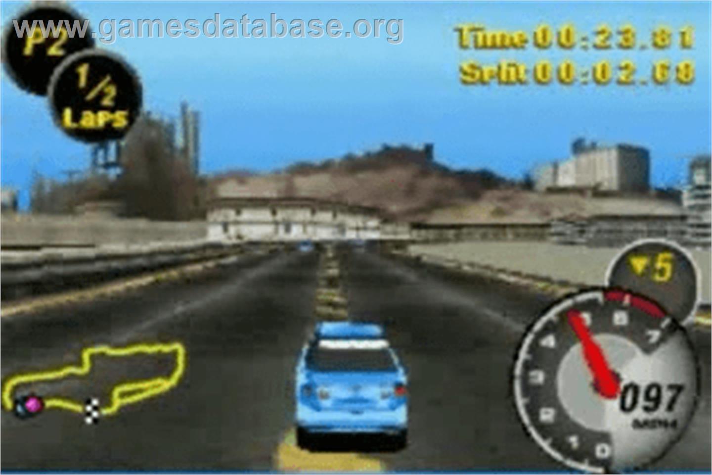 Need For Speed - Most Wanted - Nintendo Game Boy Advance - Artwork - In Game