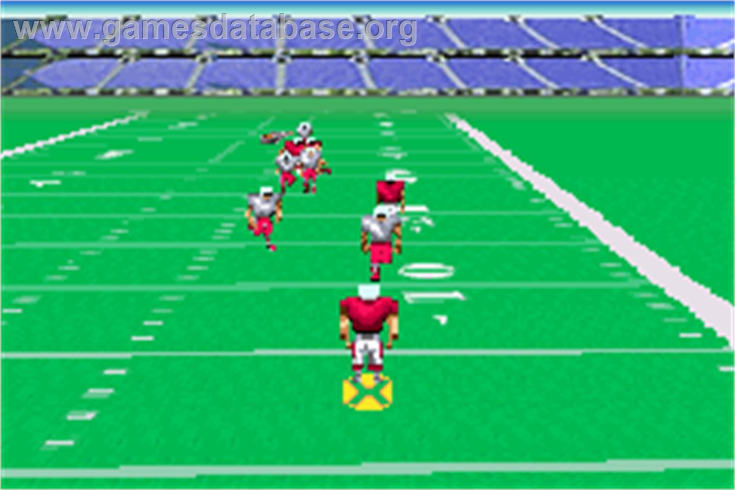 Nfl Blitz 20-03 - Nintendo Game Boy Advance - Artwork - In Game