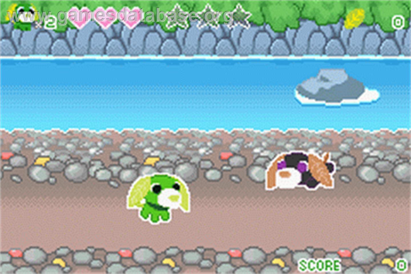 Ochaken No Bouken-jima - Honwaka Yume No Island - Nintendo Game Boy Advance - Artwork - In Game