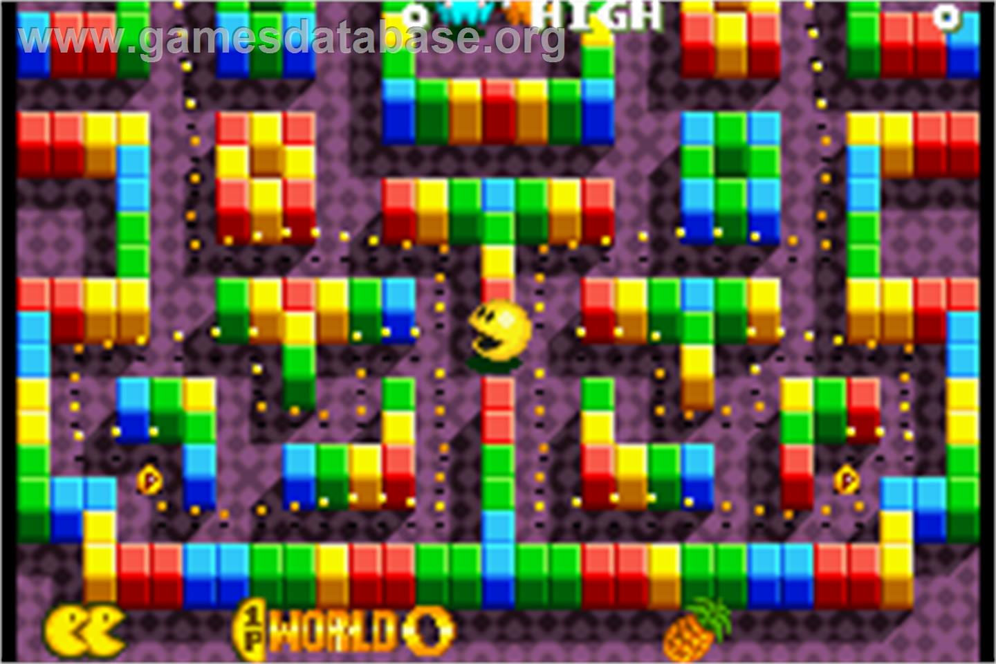 Pac-Man Collection - Nintendo Game Boy Advance - Artwork - In Game
