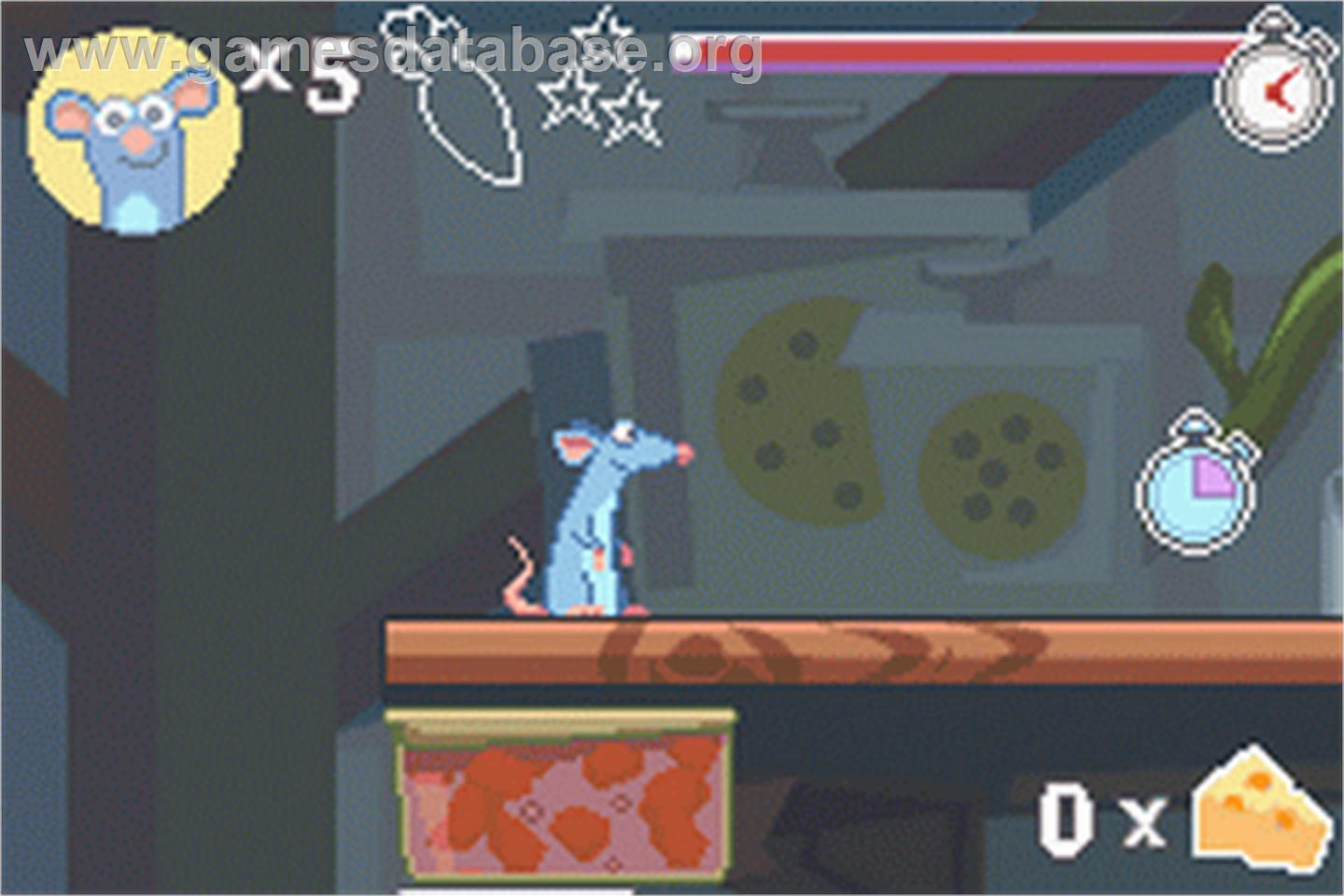 Ratatouille - Nintendo Game Boy Advance - Artwork - In Game