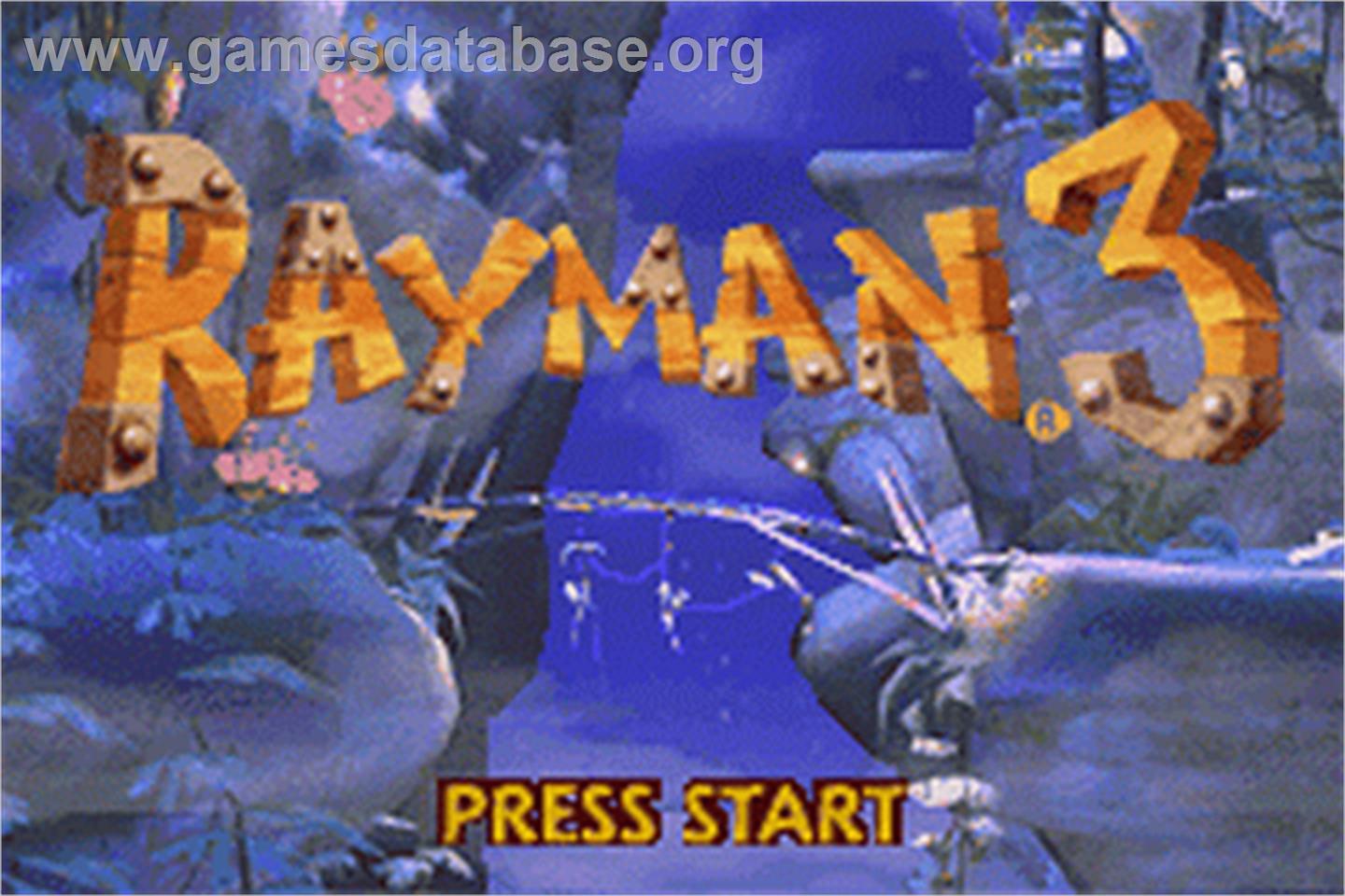 Rayman - Nintendo Game Boy Advance - Artwork - In Game