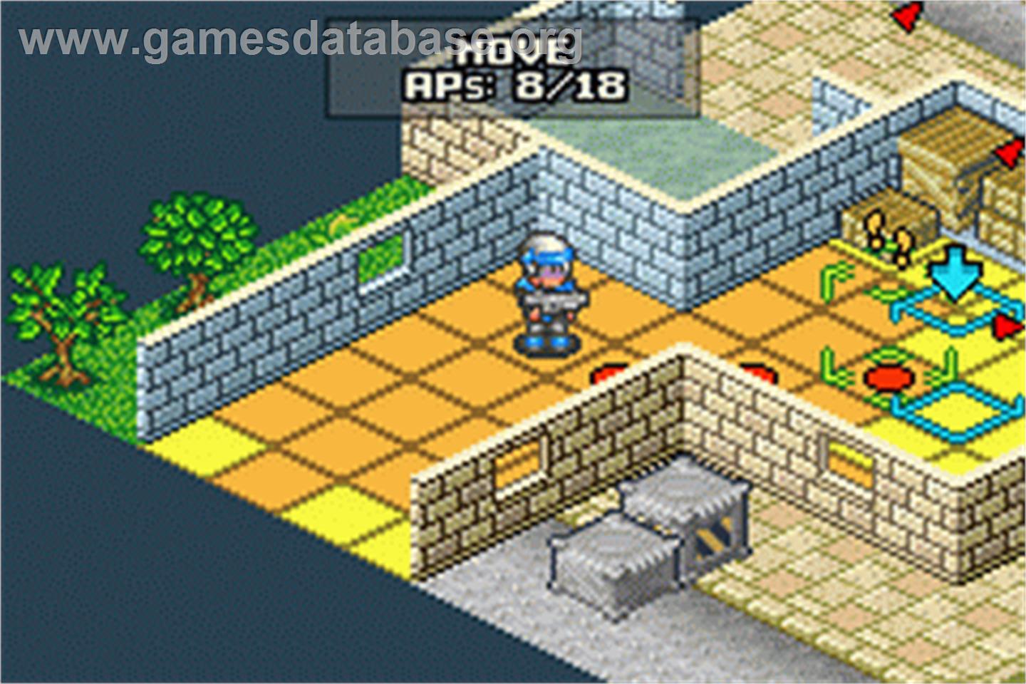 Rebelstar: Tactical Command - Nintendo Game Boy Advance - Artwork - In Game