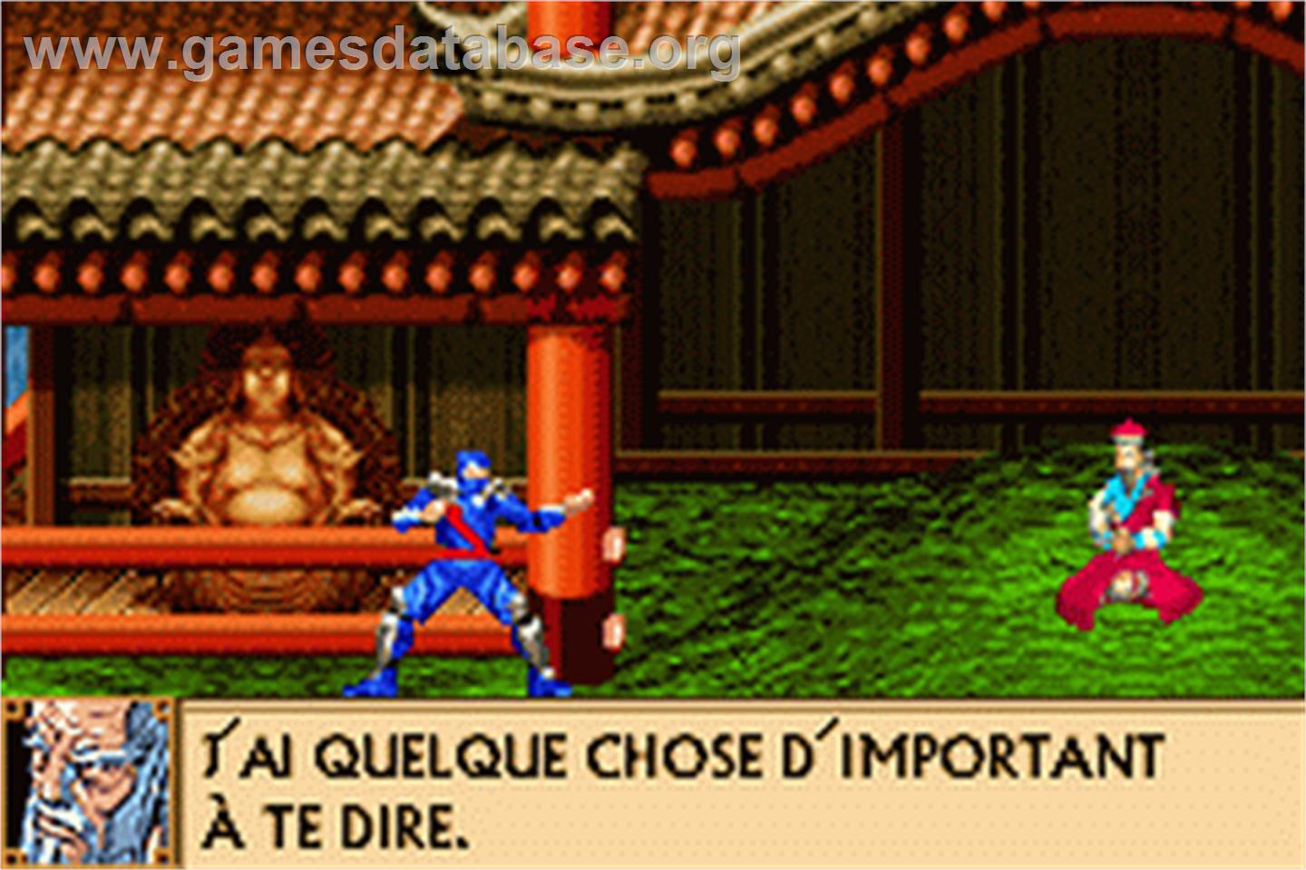 Revenge Of Shinobi, The - Nintendo Game Boy Advance - Artwork - In Game