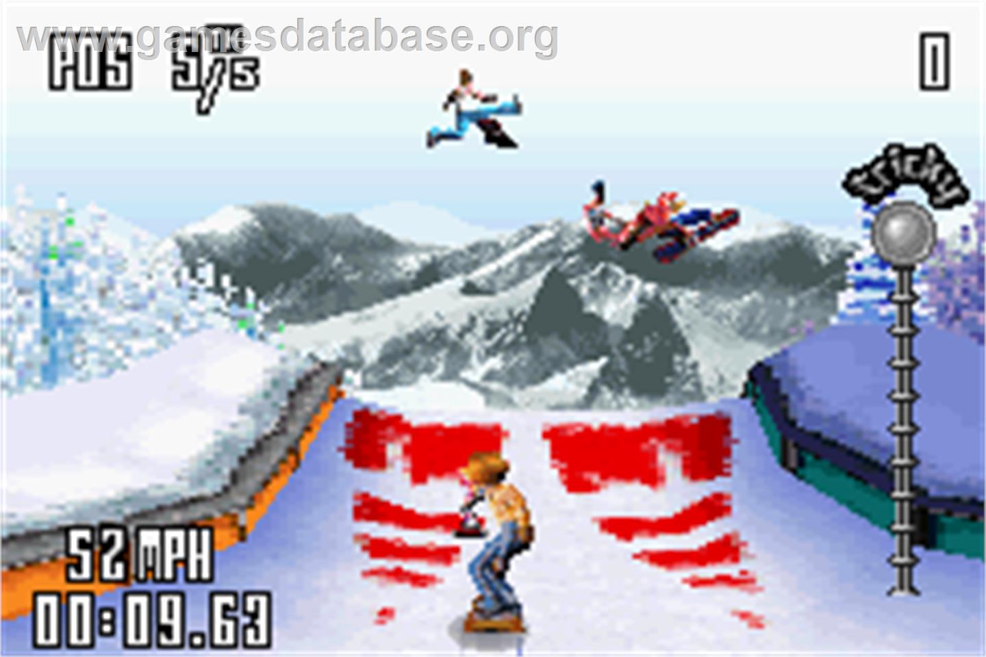 SSX Tricky - Nintendo Game Boy Advance - Artwork - In Game