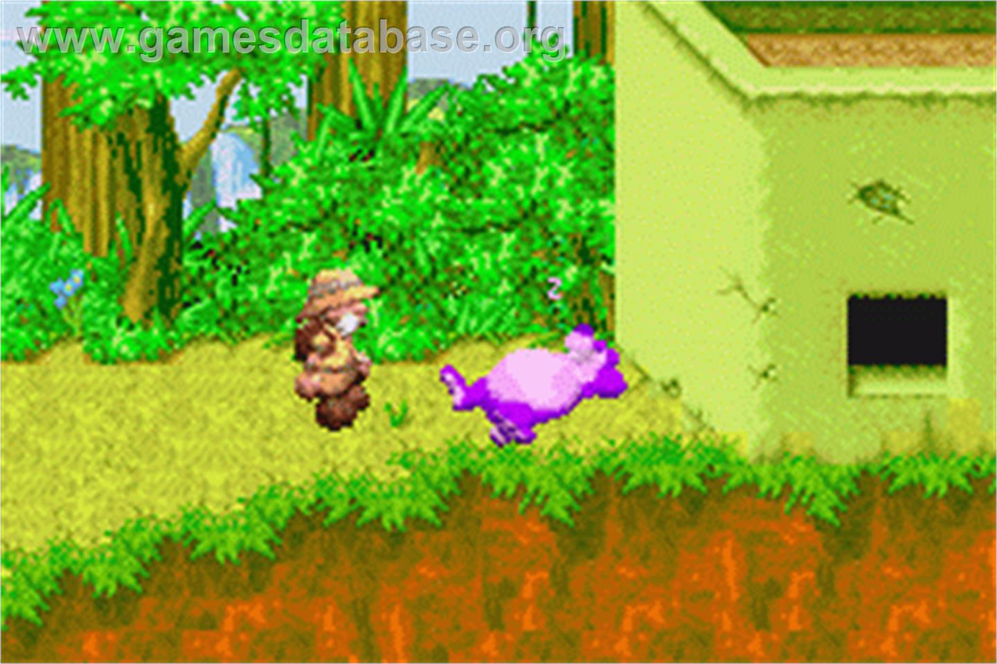 Sabre Wulf - Nintendo Game Boy Advance - Artwork - In Game
