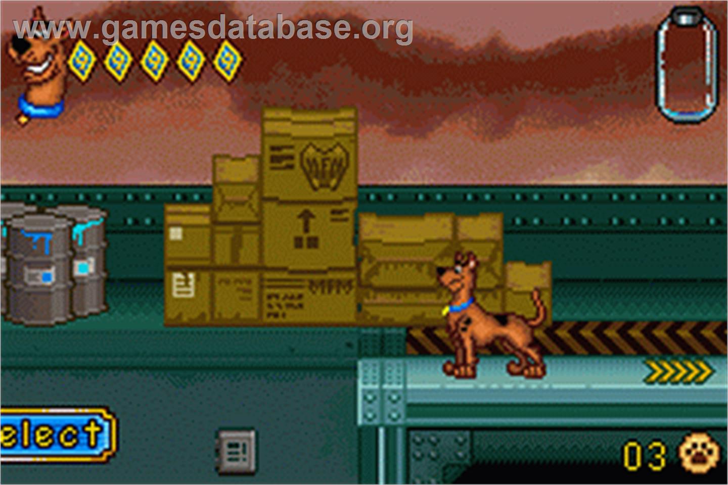 Scooby-doo! - Unmasked - Nintendo Game Boy Advance - Artwork - In Game