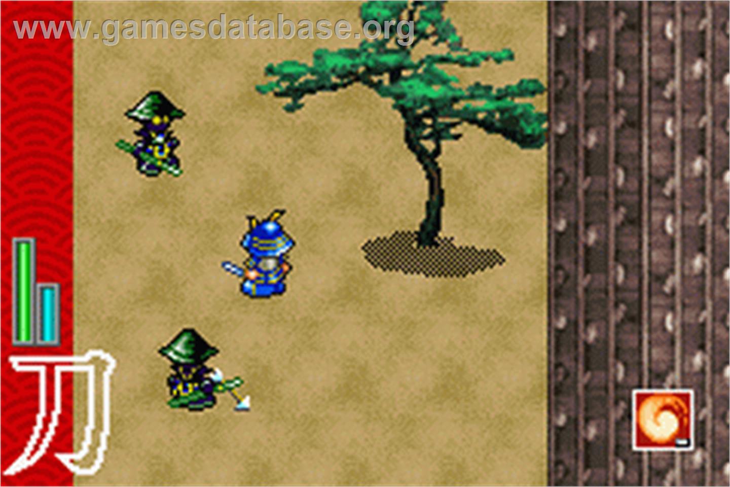 Sengoku Kakumei Gaiden - Nintendo Game Boy Advance - Artwork - In Game