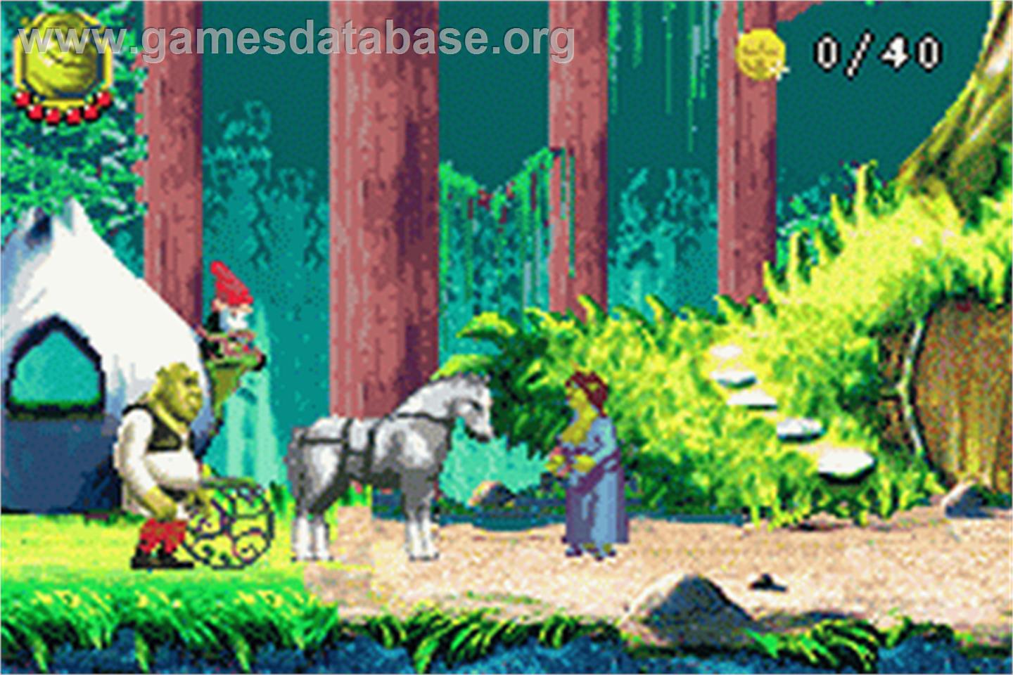Shrek 2 - Nintendo Game Boy Advance - Artwork - In Game