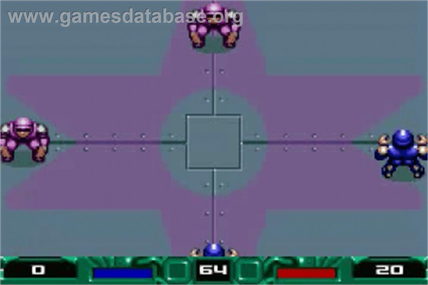 Speedball 2 - Brutal Deluxe - Nintendo Game Boy Advance - Artwork - In Game