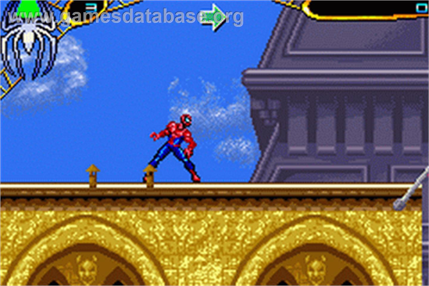 Spider-man 2 - Nintendo Game Boy Advance - Artwork - In Game
