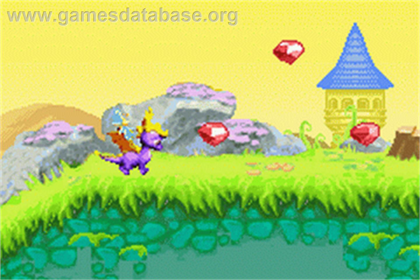 Spyro - Fusion - Nintendo Game Boy Advance - Artwork - In Game