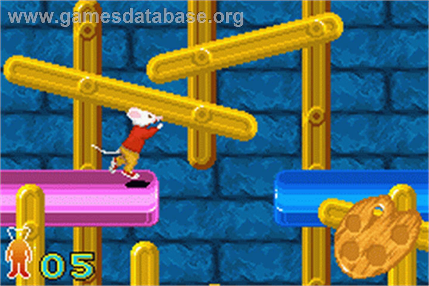 Stuart Little 2 - Nintendo Game Boy Advance - Artwork - In Game