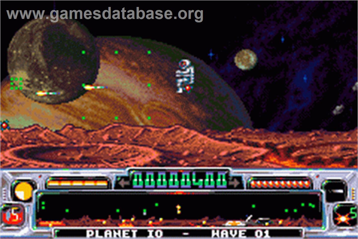 Super Dropzone - Intergalactic Rescue Mission - Nintendo Game Boy Advance - Artwork - In Game