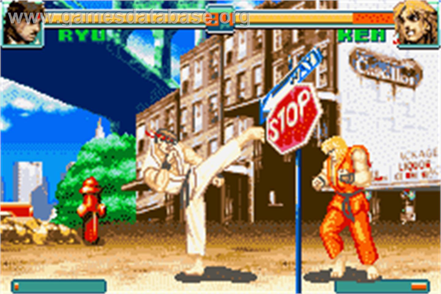 Super Street Fighter II: Turbo Revival - Nintendo Game Boy Advance - Artwork - In Game