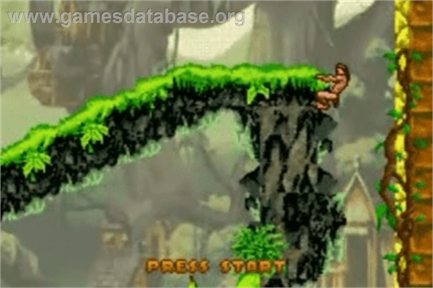 Tarzan: Return to the Jungle - Nintendo Game Boy Advance - Artwork - In Game
